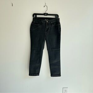 Eileen Fisher Dark Gray Ankle Jeans